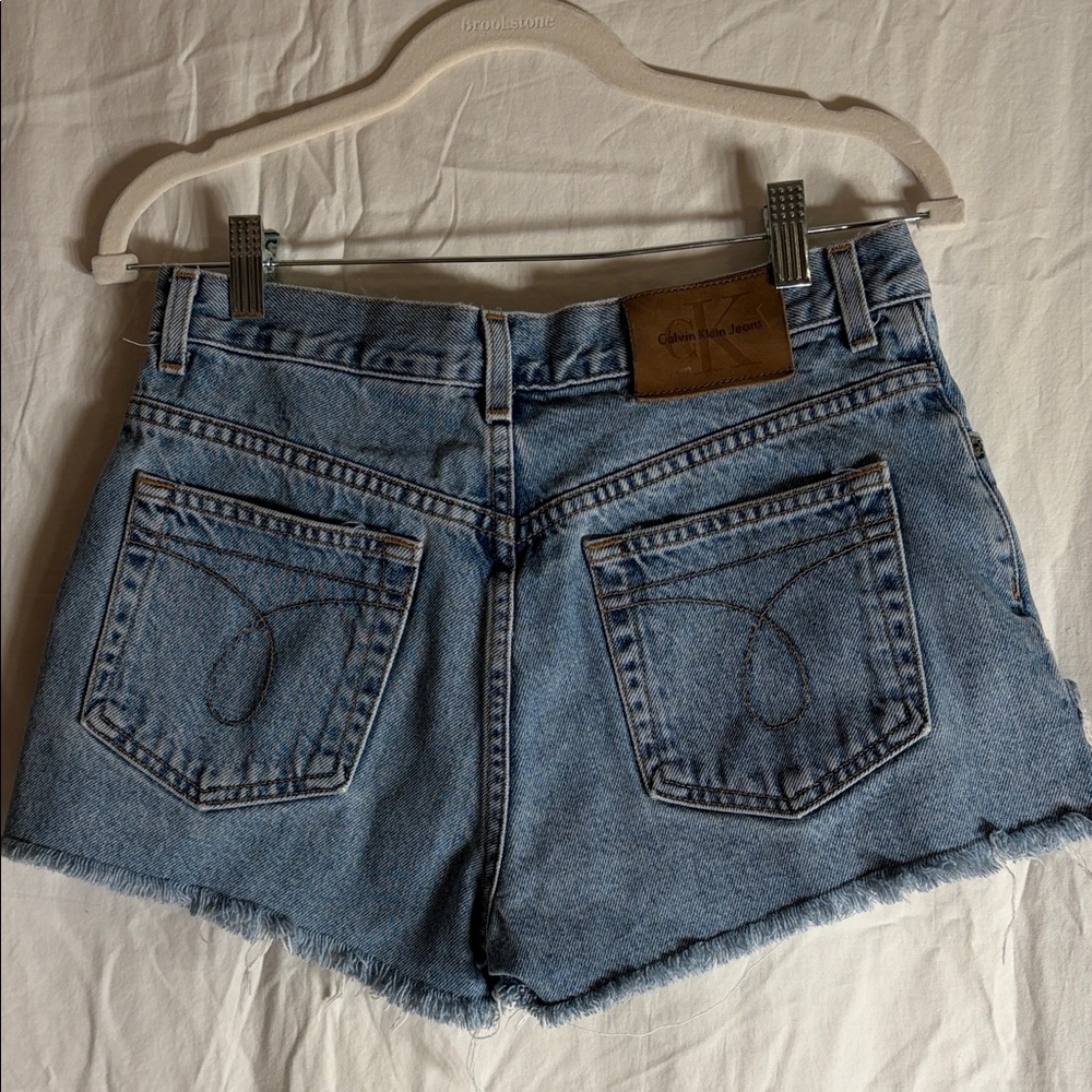 Calvin Klein Jeans Light Blue Denim Shorts